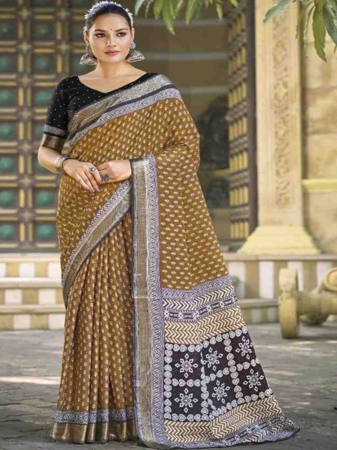 Hemita Fashion Pure Cotton Saree - view 1