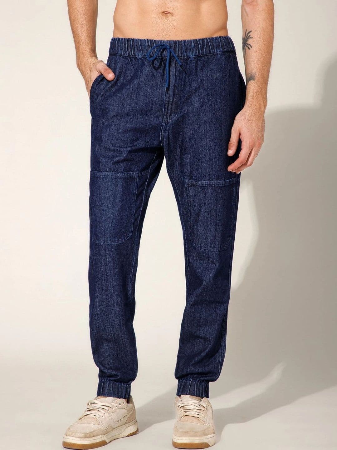 STUDIO NEXX Men Jogger Mid-Rise Jeans - view 1