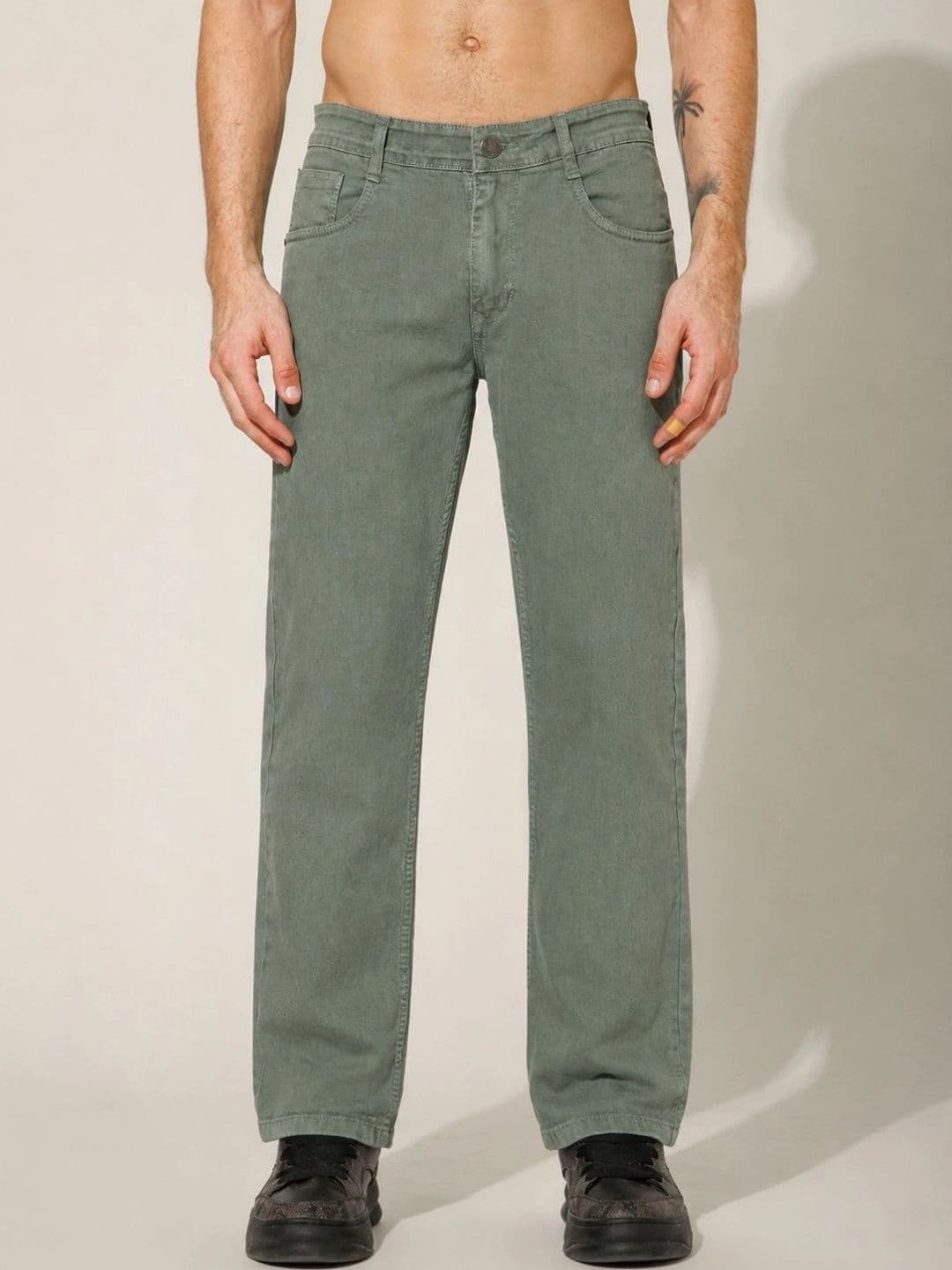 STUDIO NEXX Men Comfort Regular Fit Mid-Rise Stretchable Jeans - view 1