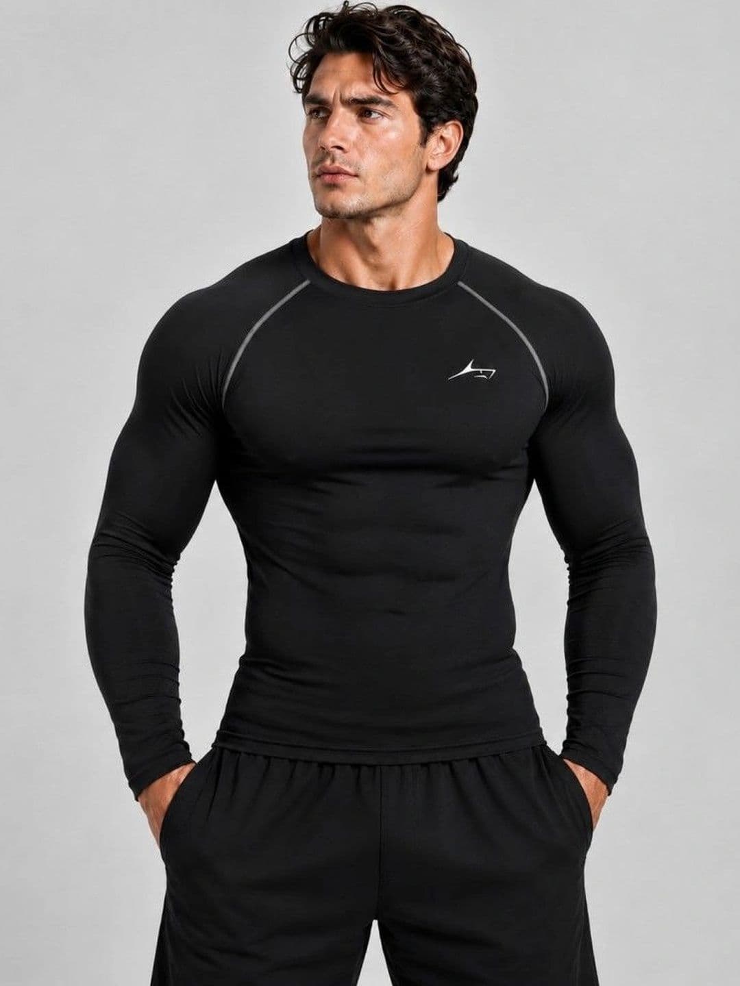 Prosharx Men Brand Logo Dri-FIT Compression T-shirt - view 1