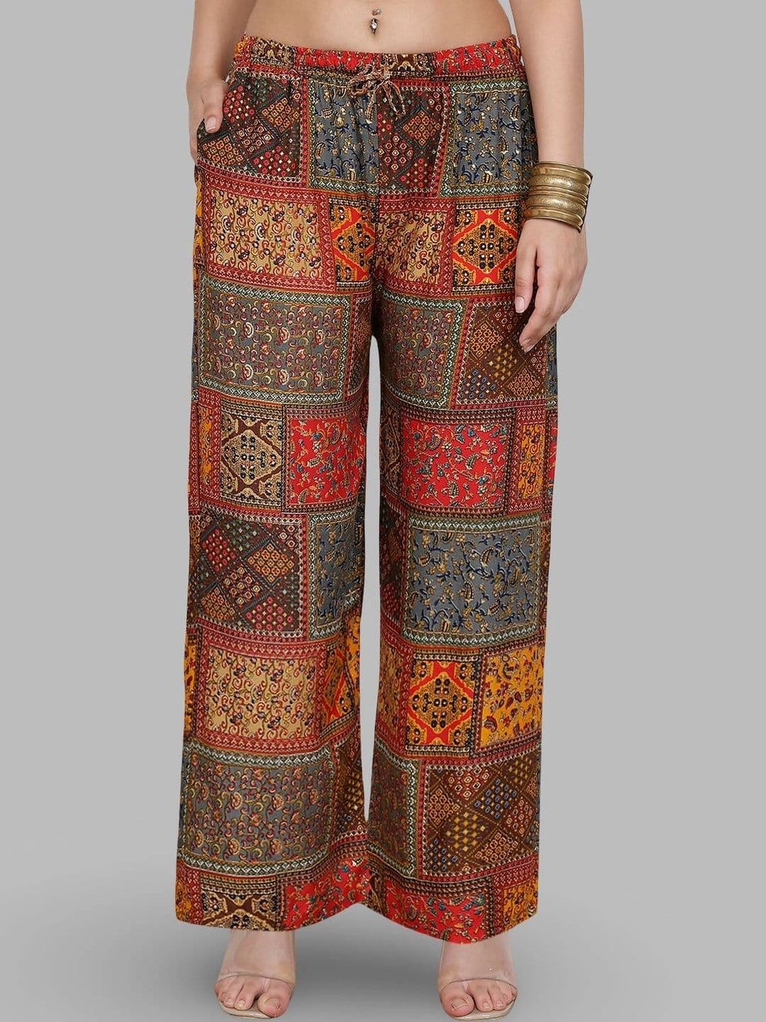 Jinfo Women Ethnic Motifs Printed Ethnic Palazzos - view 1