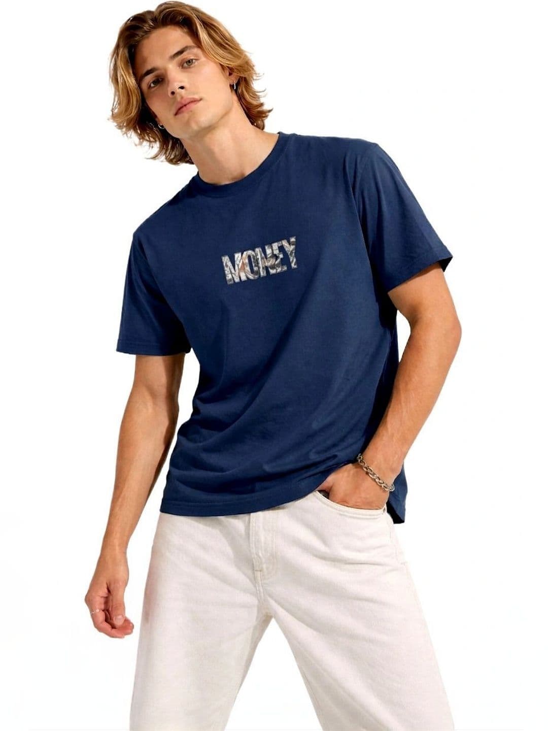 ATHEOS Men Typography Printed T-shirt - view 1