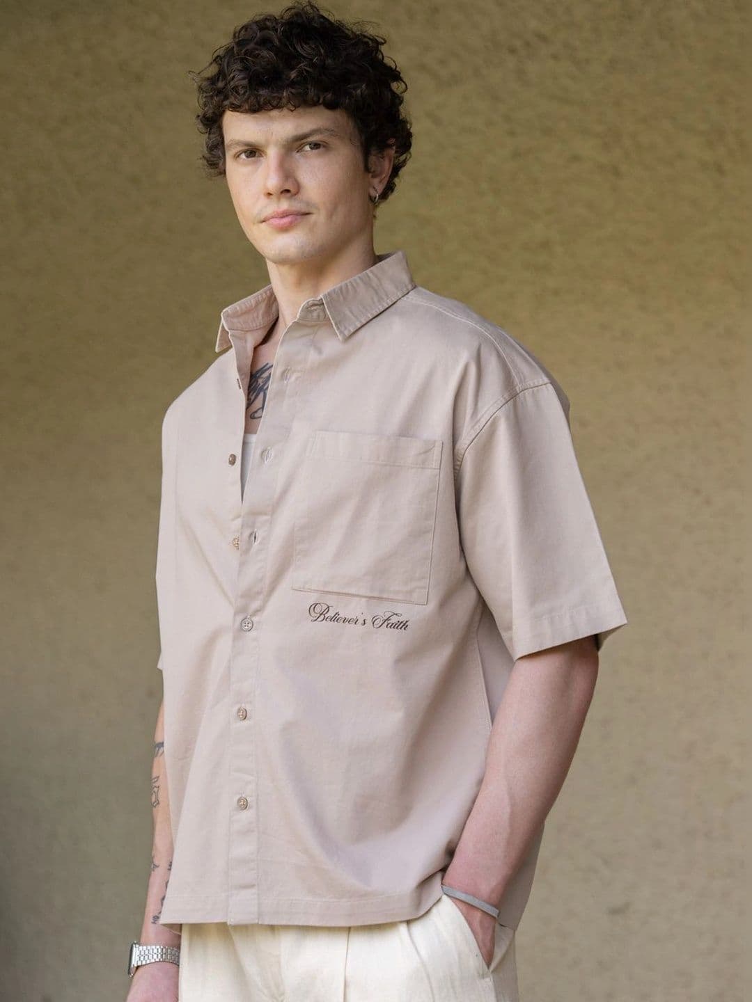 Powerlook Men Boxy Printed Casual Shirt - view 1