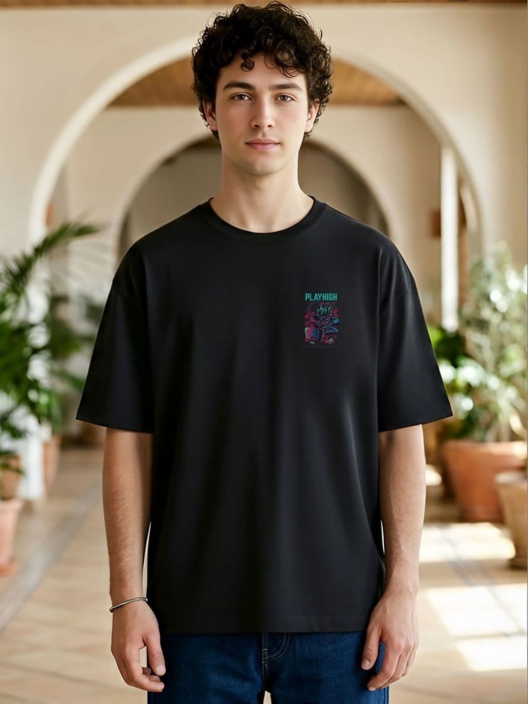 Black Pigeon Men Printed T-shirt - view 1