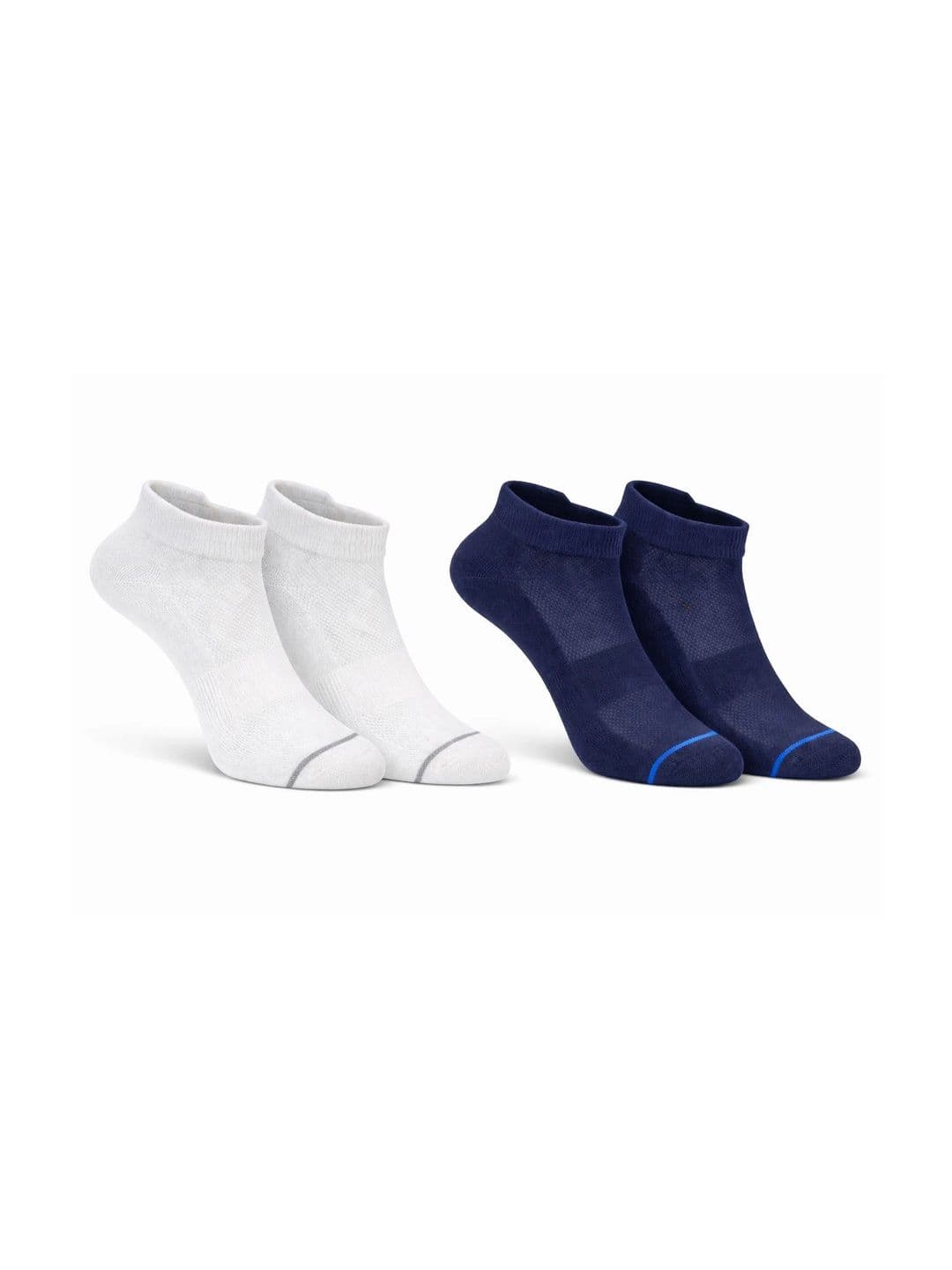 ZULU Unisex Pack of 2 Cotton Blend Assorted Ankle Length Socks - view 1