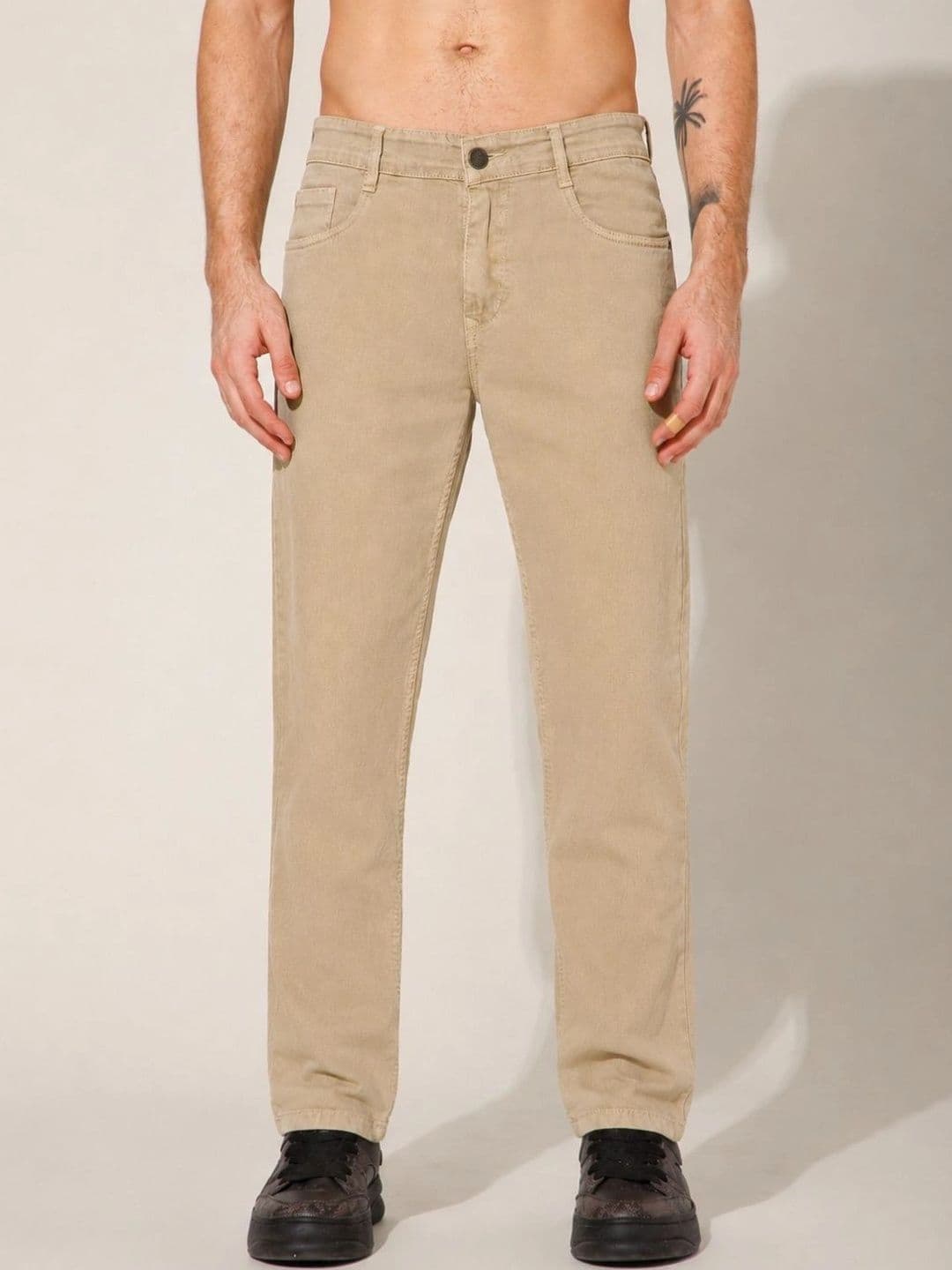 STUDIO NEXX Men Comfort Regular Fit Mid-Rise Stretchable Jeans - view 1