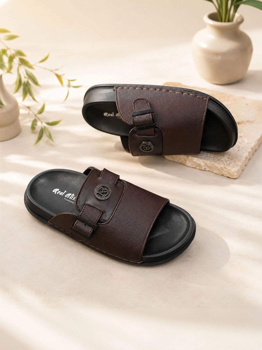 REAL BLISS Men Comfort Sandals - view 1