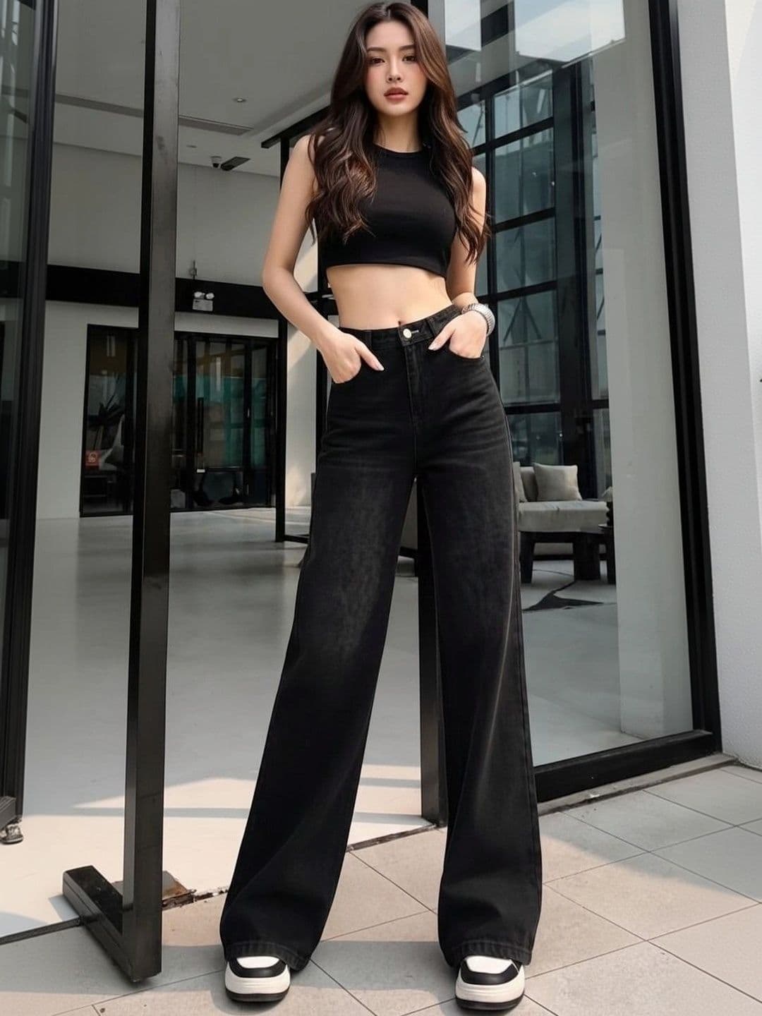 zayla Women Comfort High-Rise Stretchable Jeans - view 1