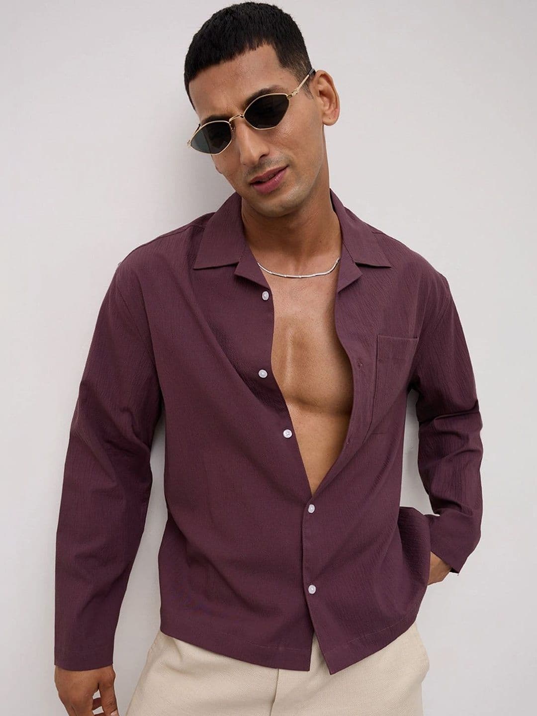 VASTRADO Men Classic Casual Shirt - view 1