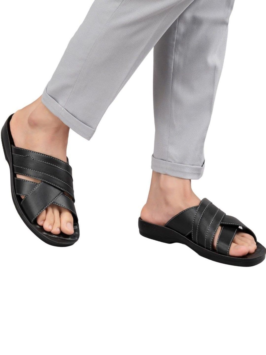 Chips Men PU Comfort Sandals - view 1