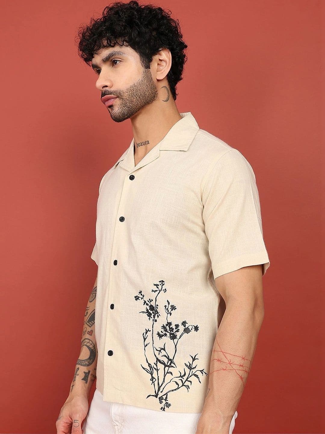 FABMADE Men Floral Printed Casual Shirt - view 1