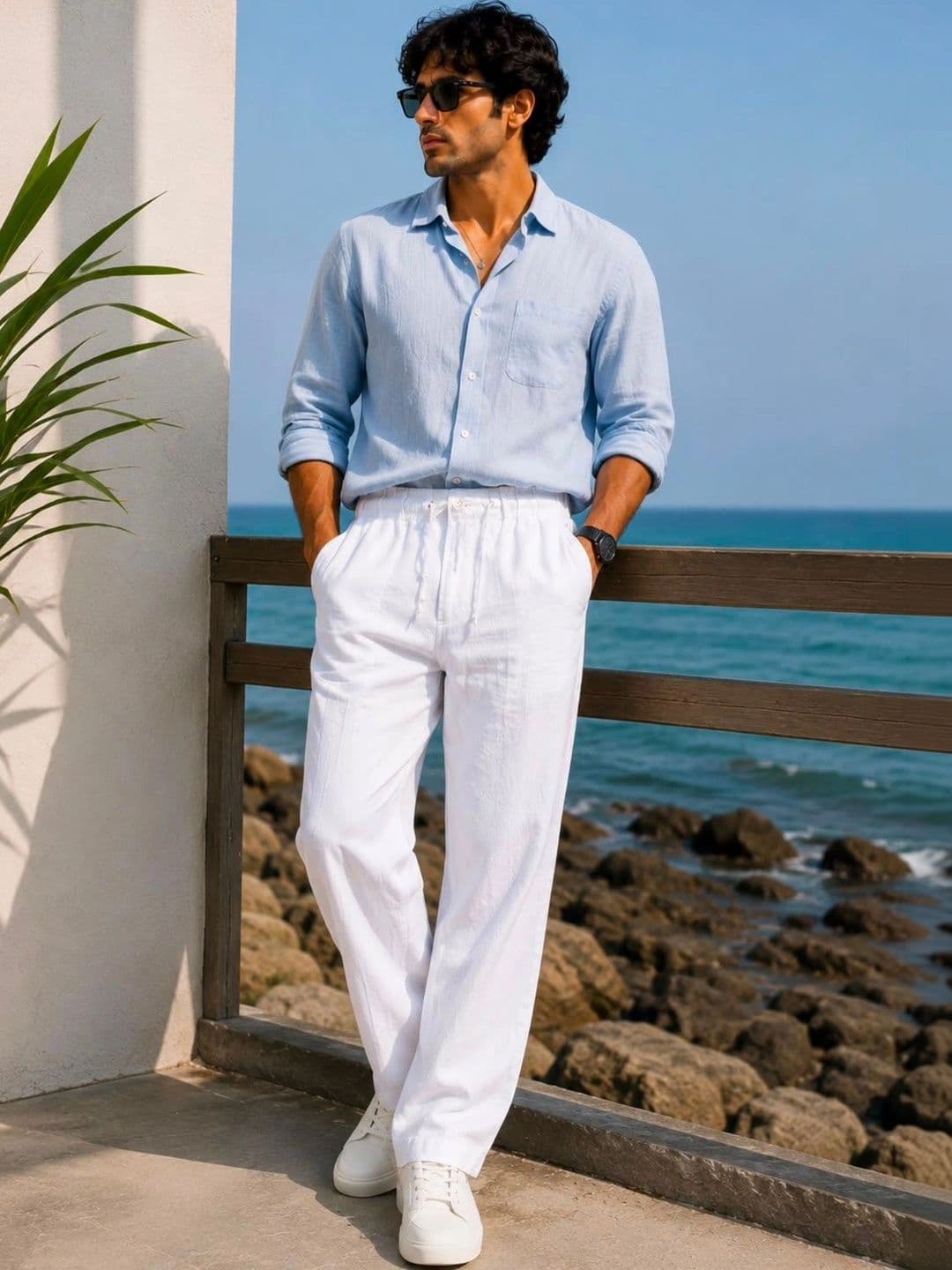 Tini Huggs Men Tailored Easy Wash Culottes Trousers - view 1