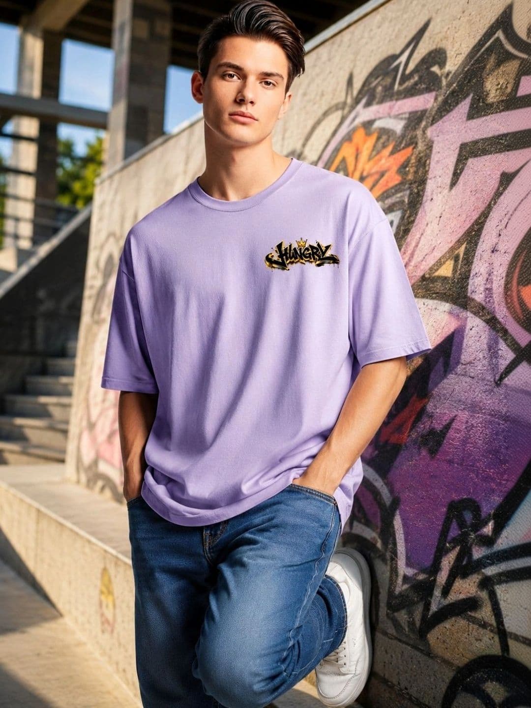 Blacksmith Men Typography Printed T-shirt - view 1