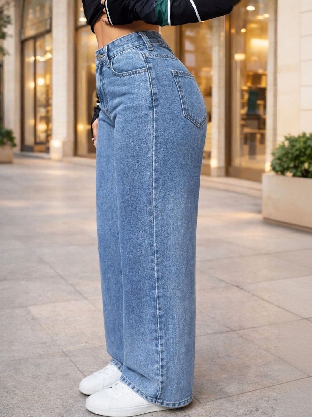 P.X.5 Women Relaxed Fit High-Rise Jeans - view 1