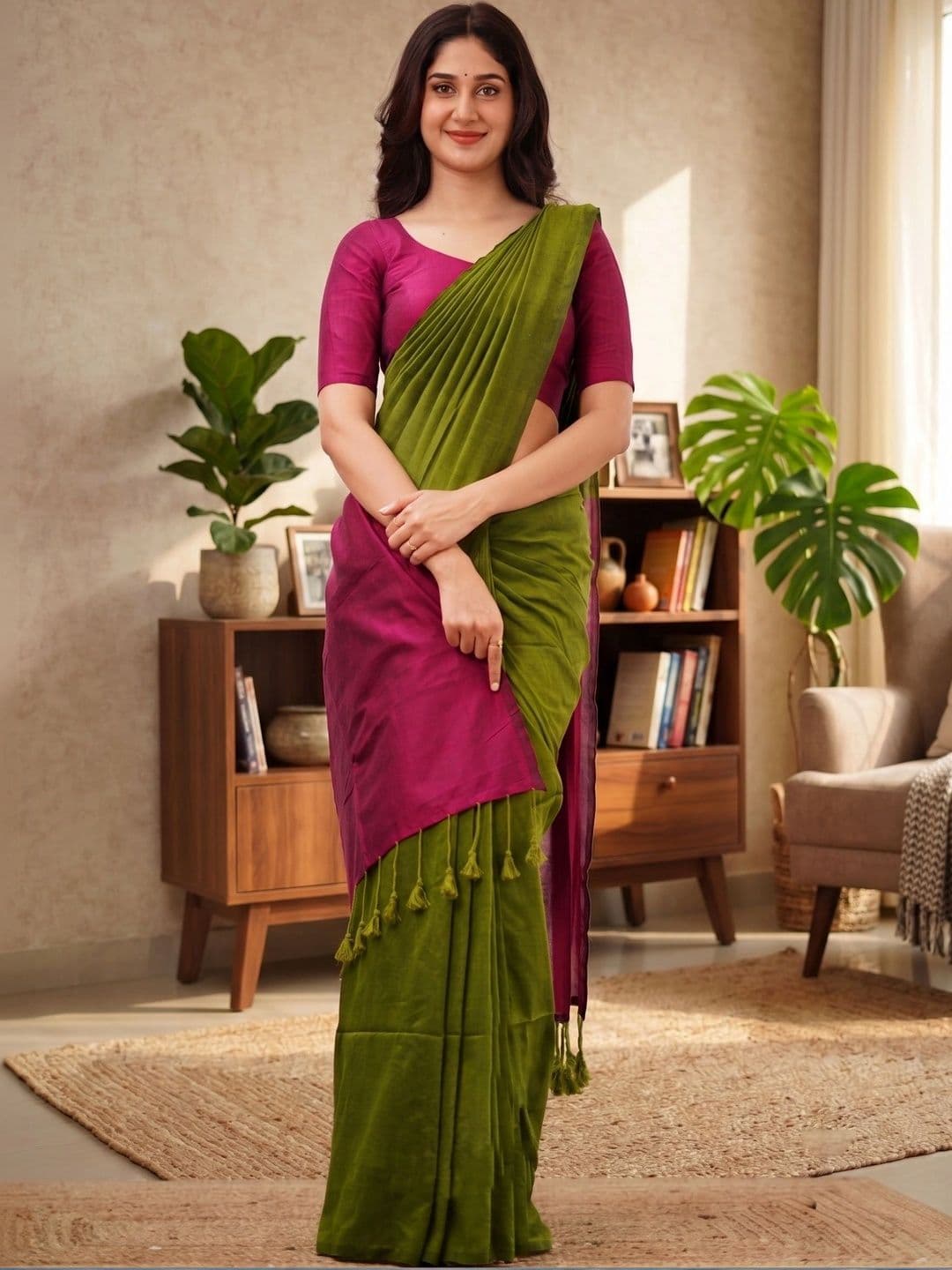 nejadhari tax women Woven Design Zari Pure Silk Banarasi Saree - view 1