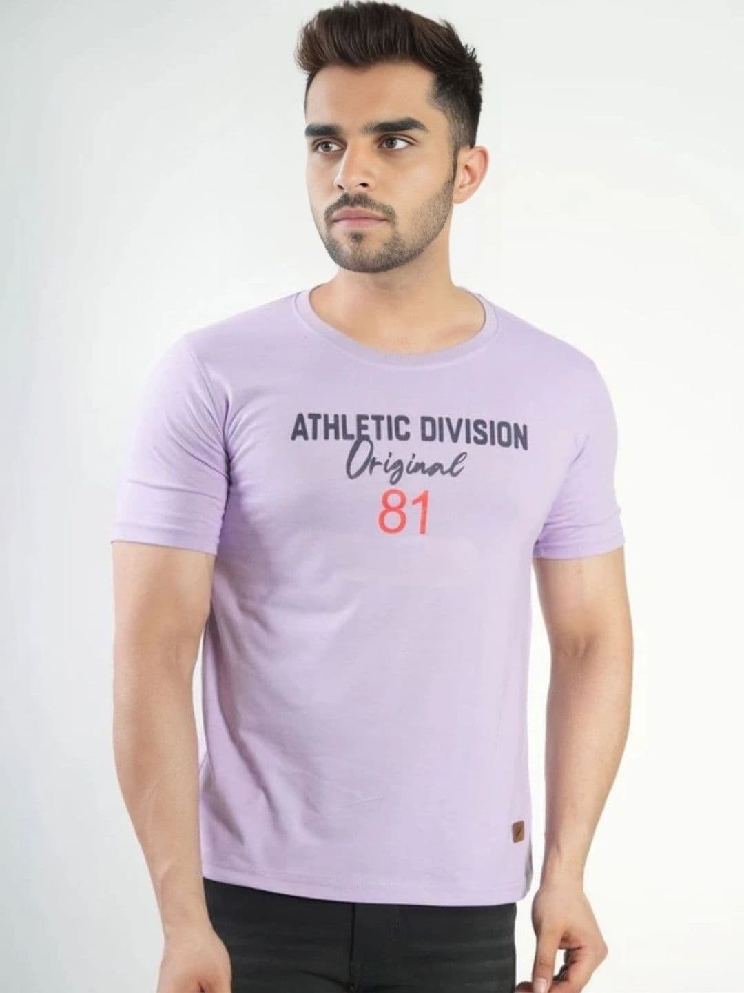 FLORA SHINE Typography Printed Bio Finish Cotton T-shirt - view 1