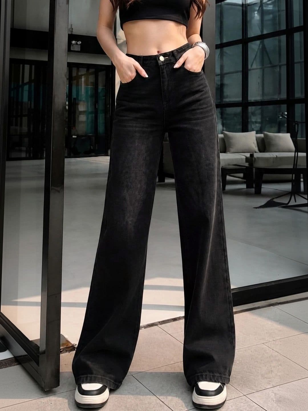 zayla Women Comfort High-Rise Stretchable Jeans - view 1