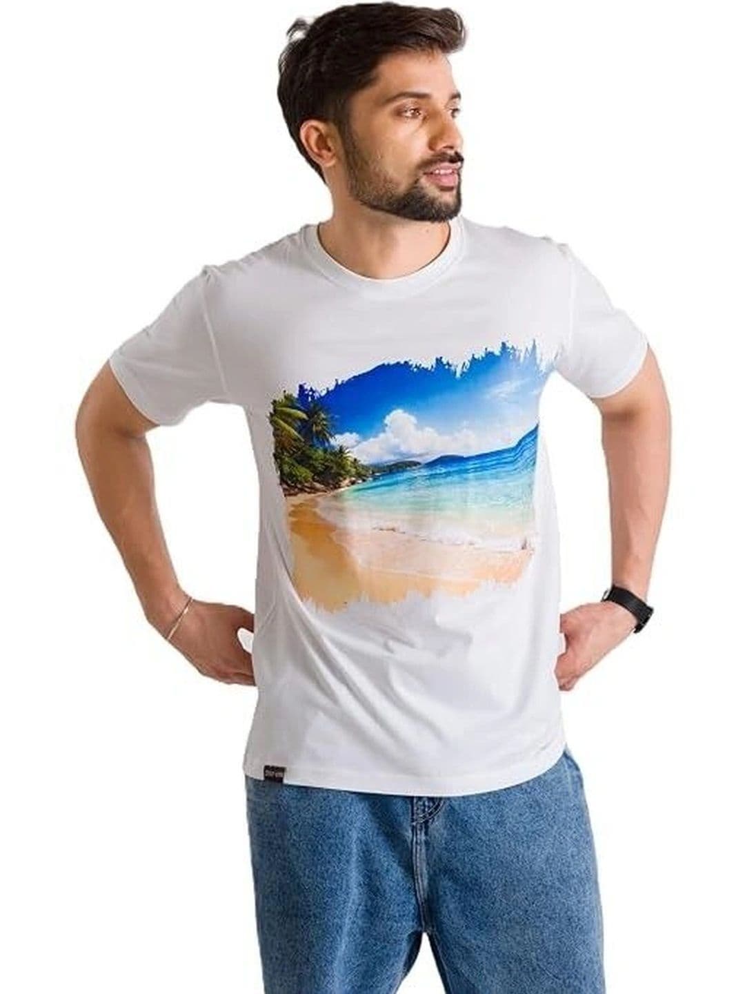 STILE-VITA Men Printed Tropical T-shirt - view 1