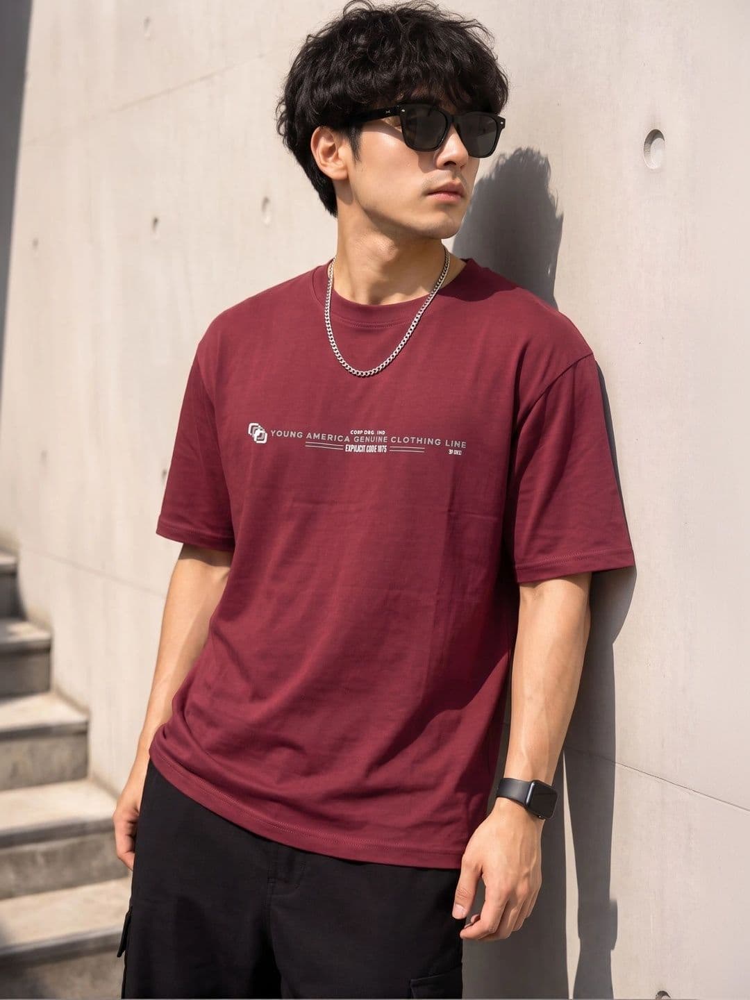 Moda Rapido Men Typography Printed T-shirt - view 1