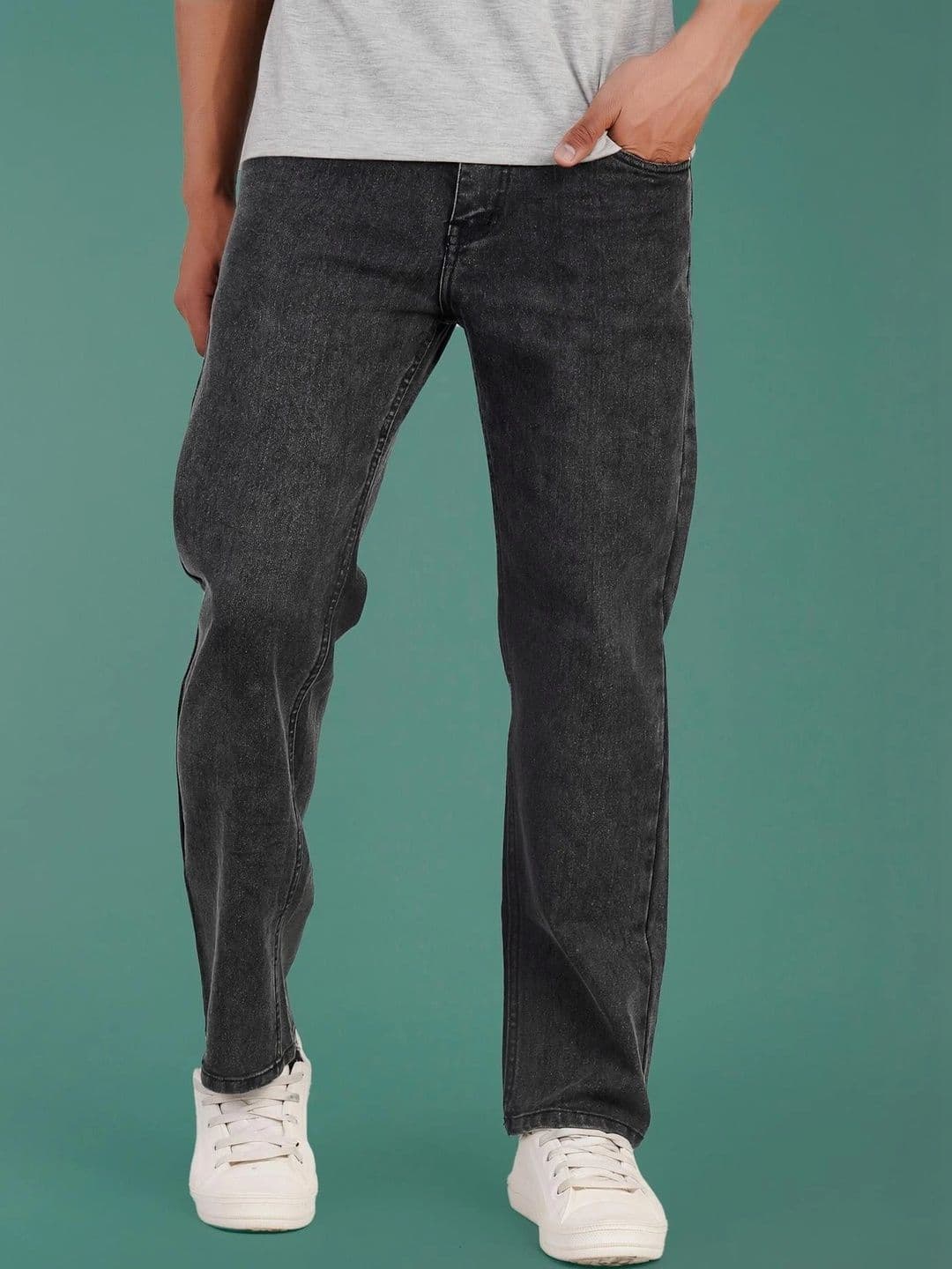 Wanted Men Straight Fit Mid-Rise Jeans - view 1