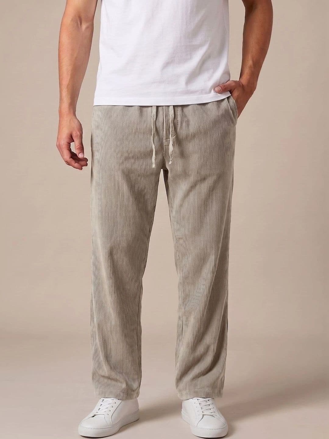 Hence Men Relaxed Corduroy Trousers - view 1