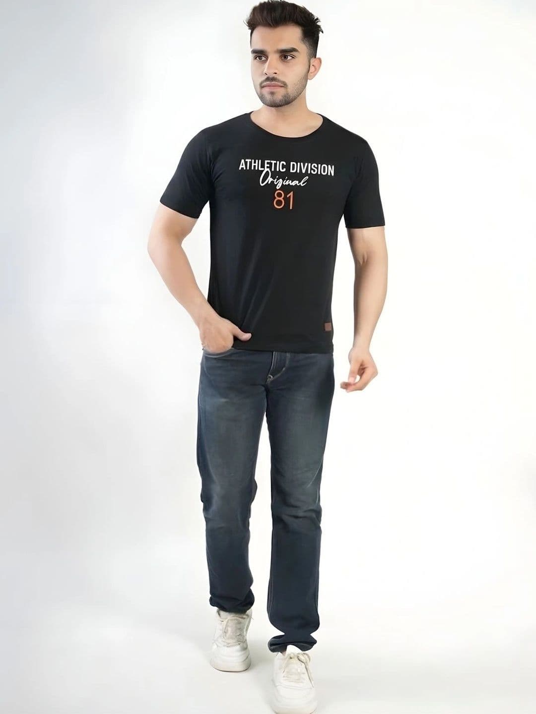 FLORA SHINE Men Typography Printed Bio Finish T-shirt - view 1