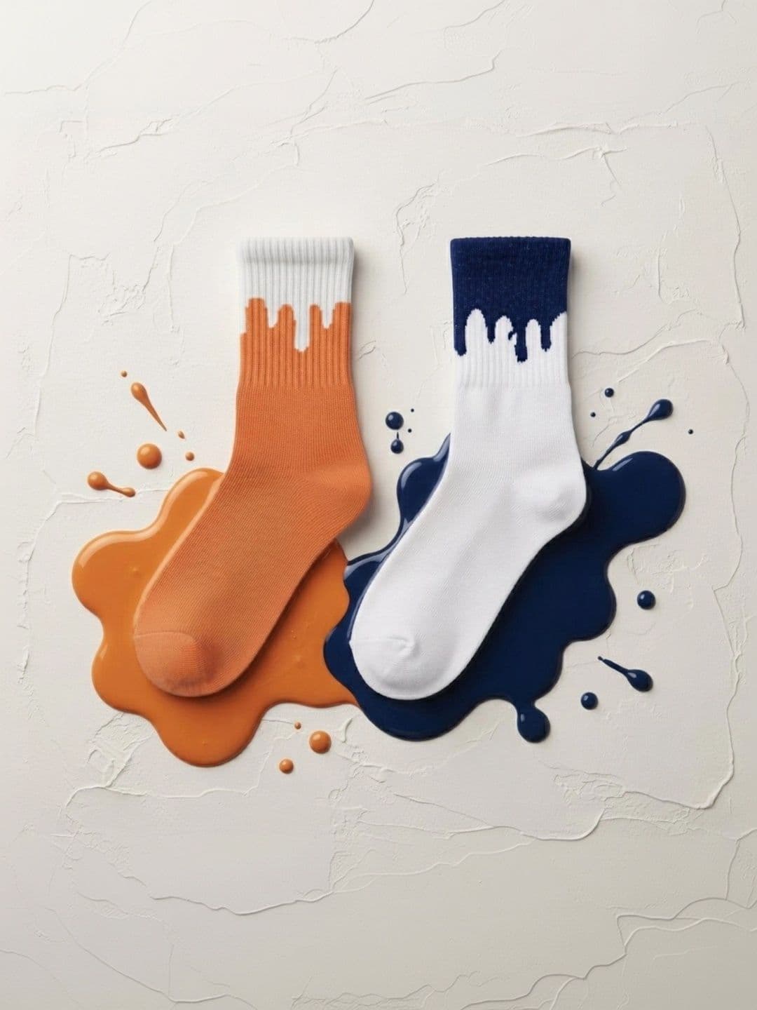 SWAZ Men Pack of 2 Cotton Assorted Patterned Calf Length Socks - view 1