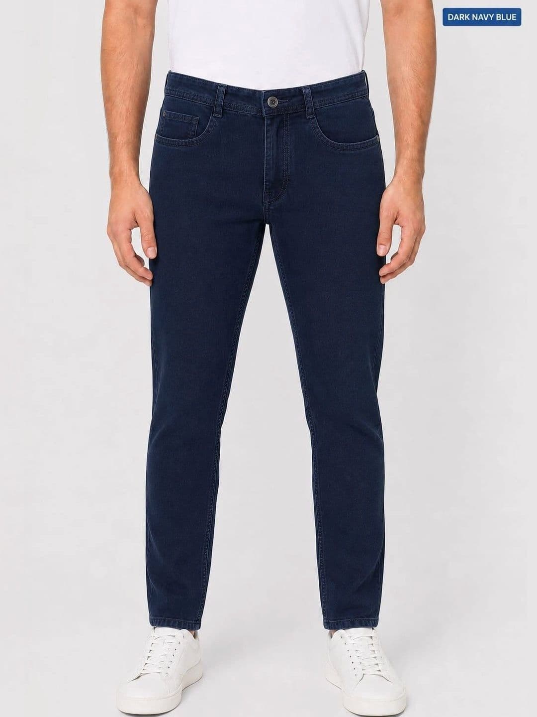 Kyber Men Jean Slim Fit Mid-Rise Stretchable Jeans - view 1