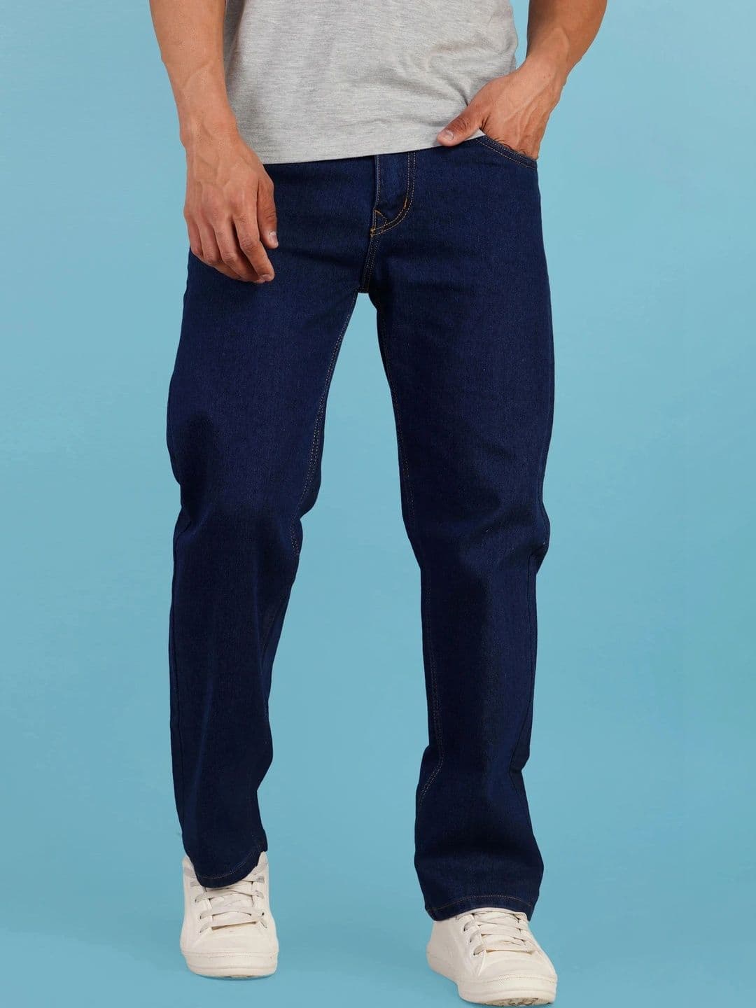 Wanted Men Straight Fit Mid-Rise Jeans - view 1