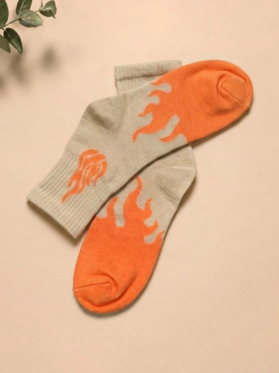 SWAZ Men Pack of 2 Cotton Assorted Patterned Above Ankle Socks - view 1