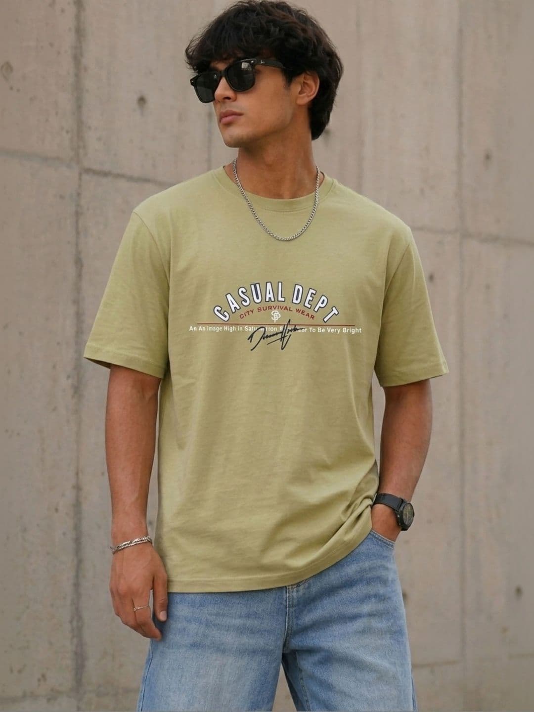 Moda Rapido Men Typography Printed T-shirt - view 1