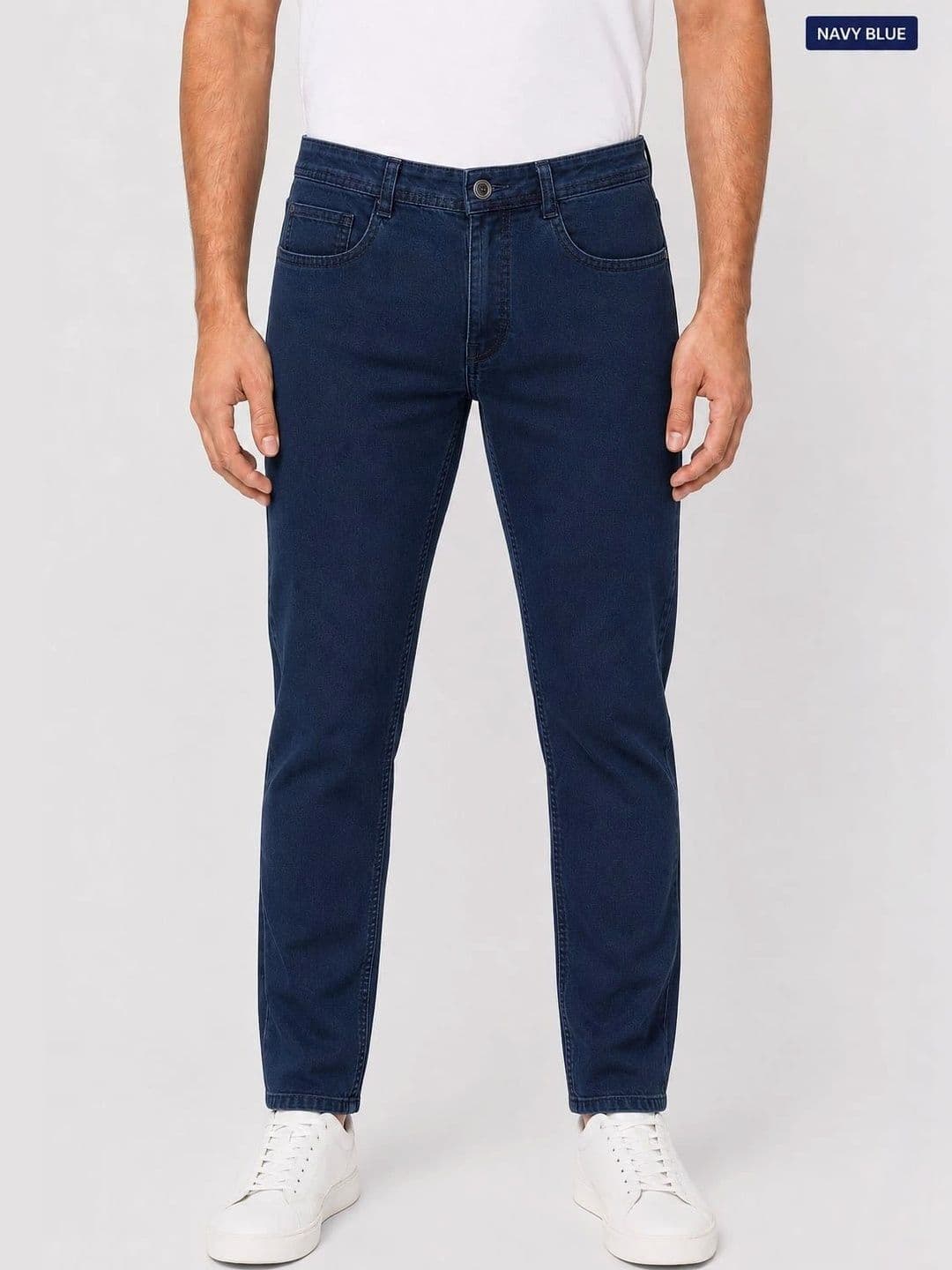 Kyber Men Jean Slim Fit Mid-Rise Stretchable Jeans - view 1