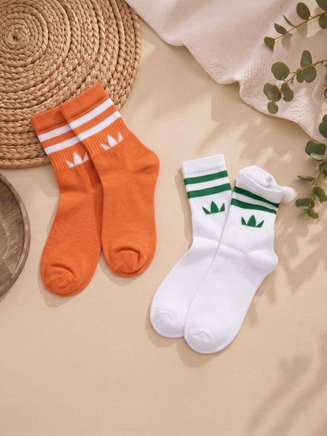 pell-mell Men Pack of 2 Cotton Assorted Patterned Above Ankle Socks - view 1