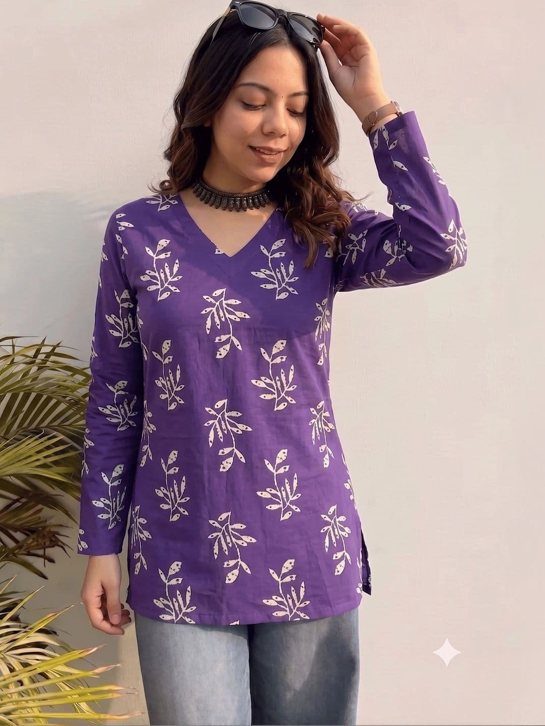Shedika Women Floral Printed Kurta - view 1