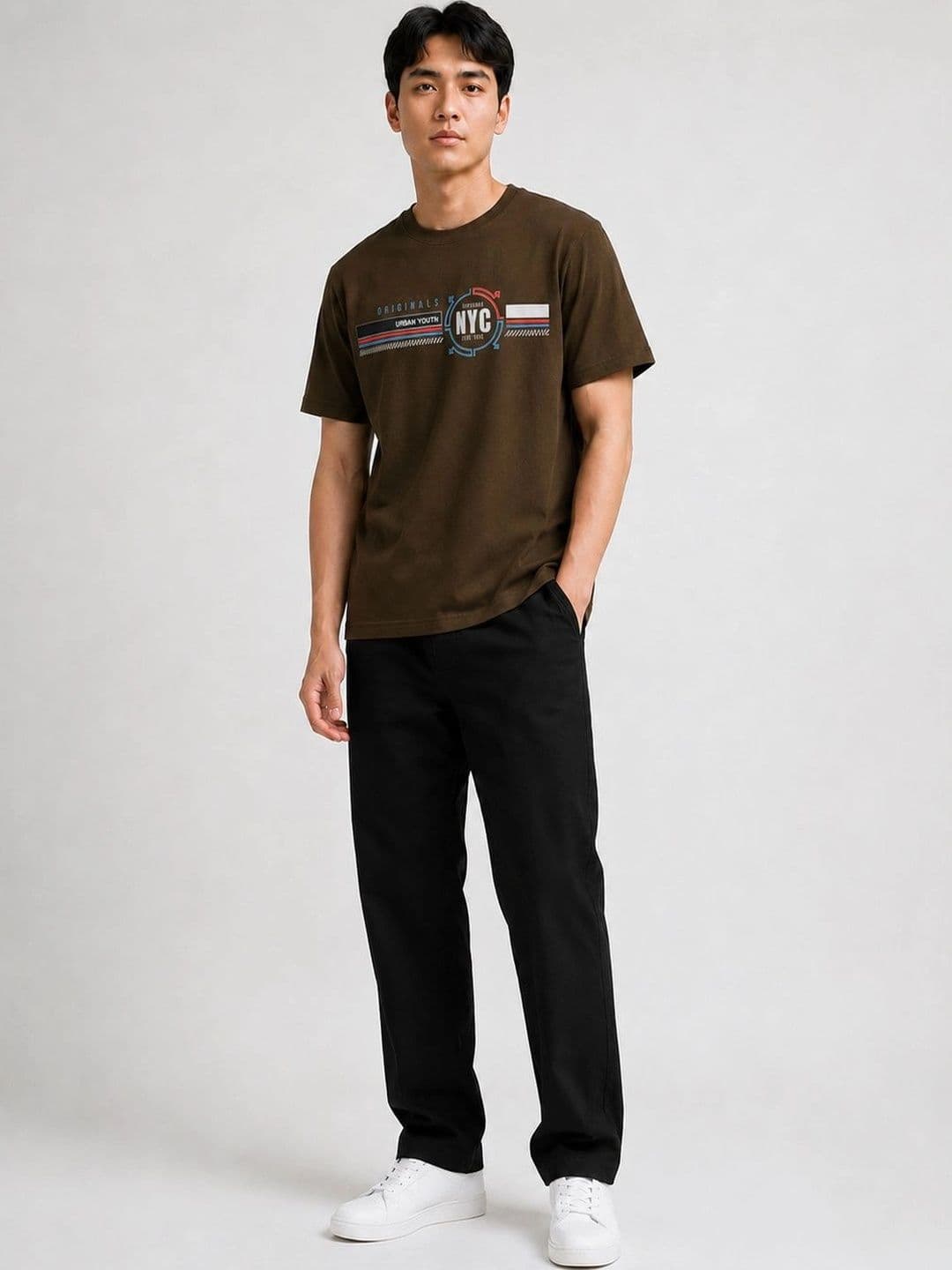 DROPLET Men Printed T-shirt - view 1