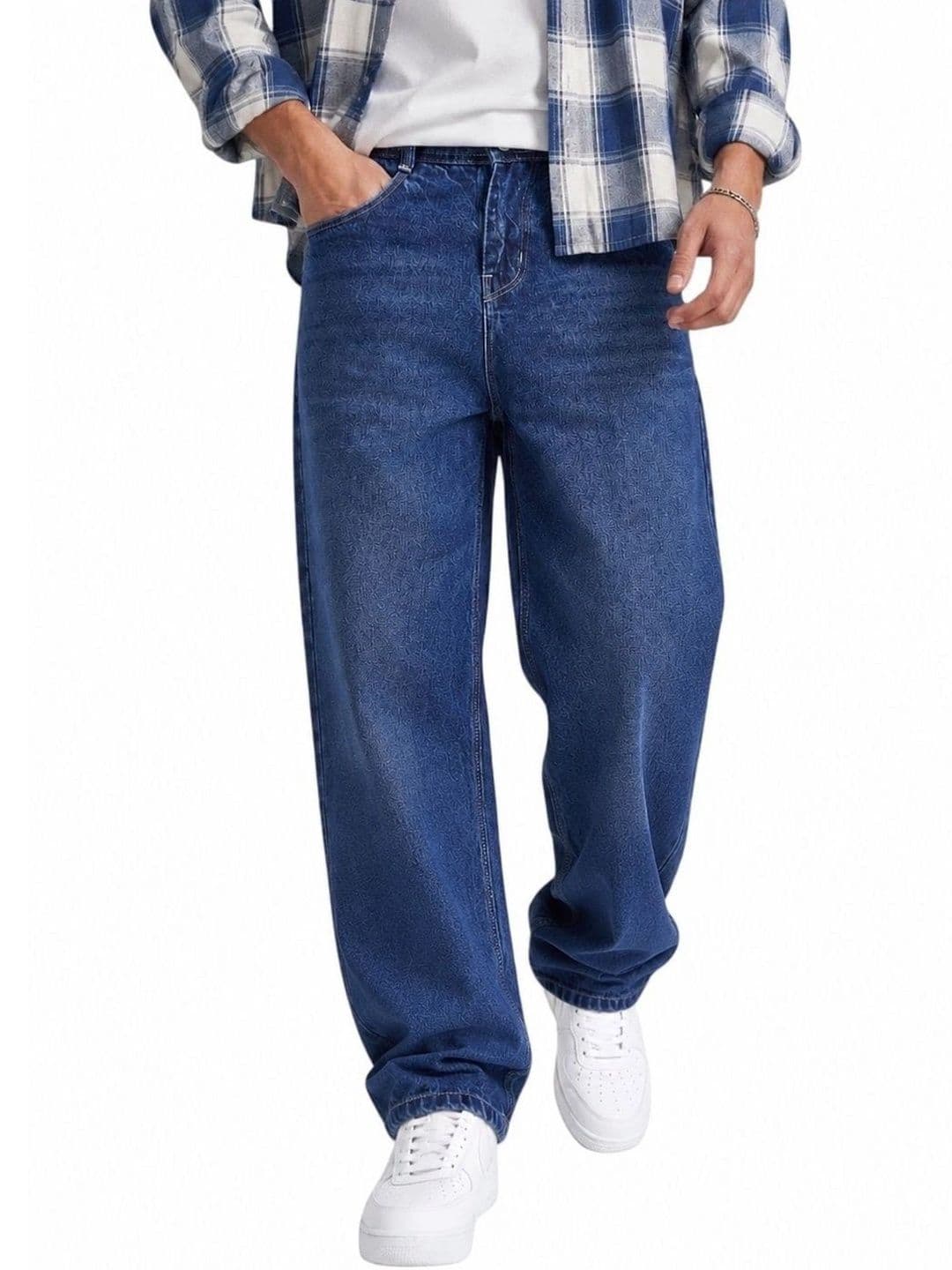 FICTION Men Comfort Mid-Rise Jeans - view 1