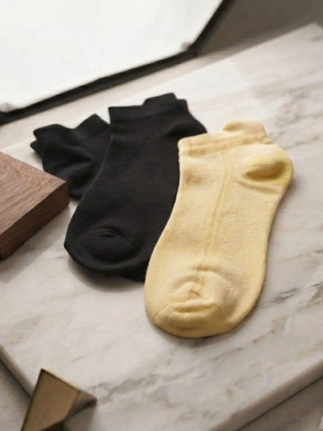 pell-mell Men Pack of 2 Cotton Assorted Ankle Length Socks - view 1