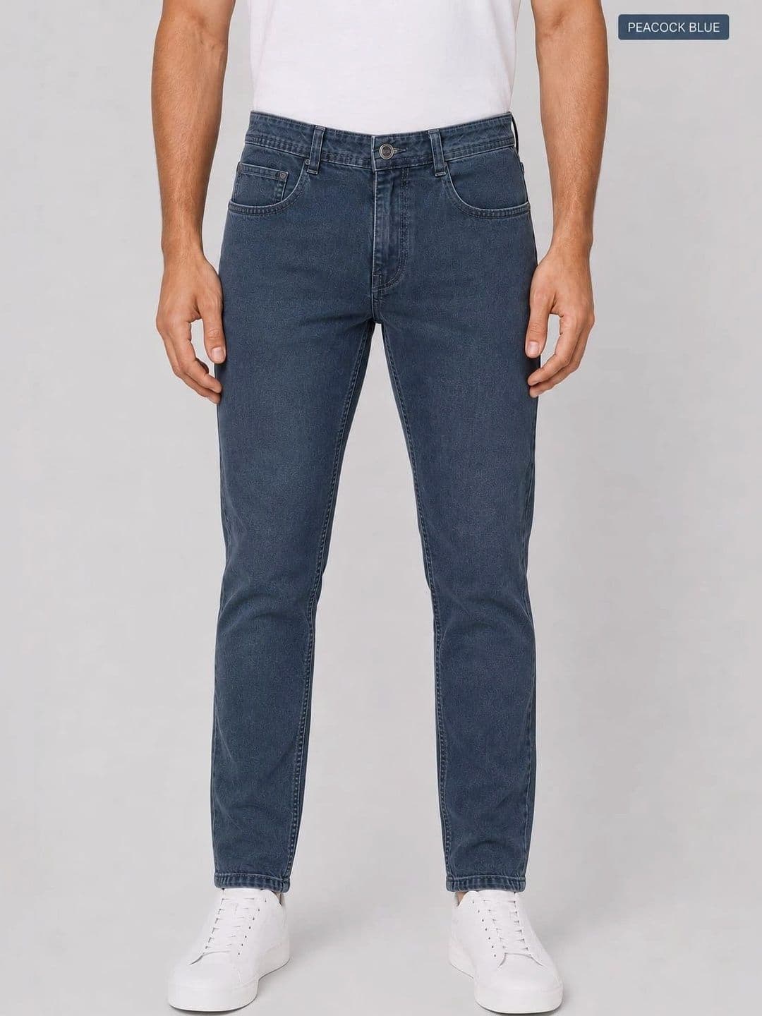 Kyber Men Jean Slim Fit Mid-Rise Stretchable Jeans - view 1