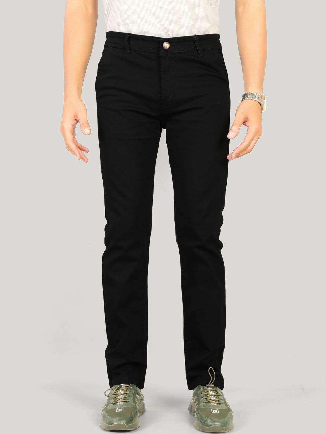 Moudlin Men Jean Regular Fit Mid-Rise Stretchable Jeans - view 1