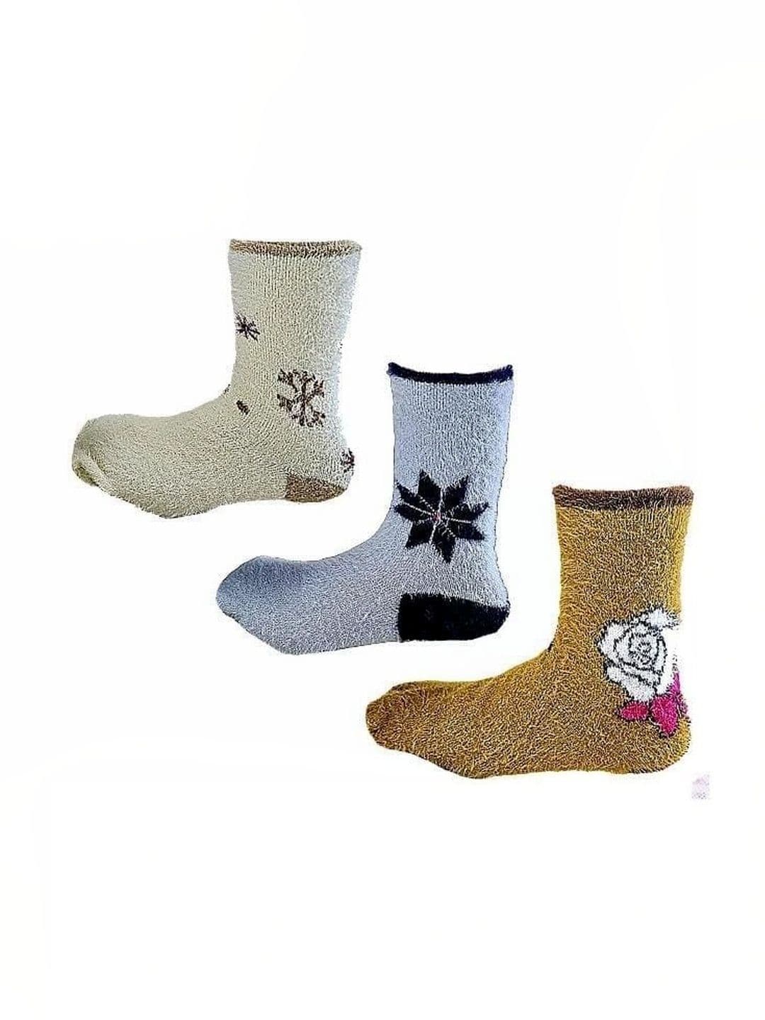 SOKSI Unisex Cotton Patterned Above Ankle Socks - view 1