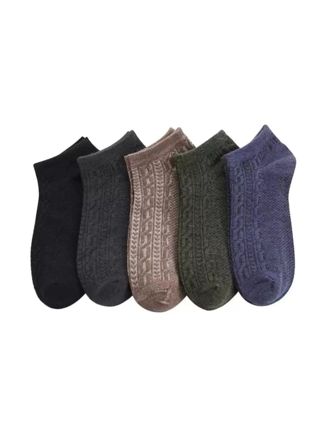 SOKSI Unisex Cotton Patterned Ankle Length Socks - view 1