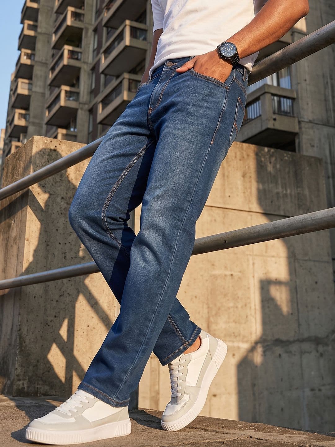 The Roadster Life Co. Men Slim Fit Jeans - view 1