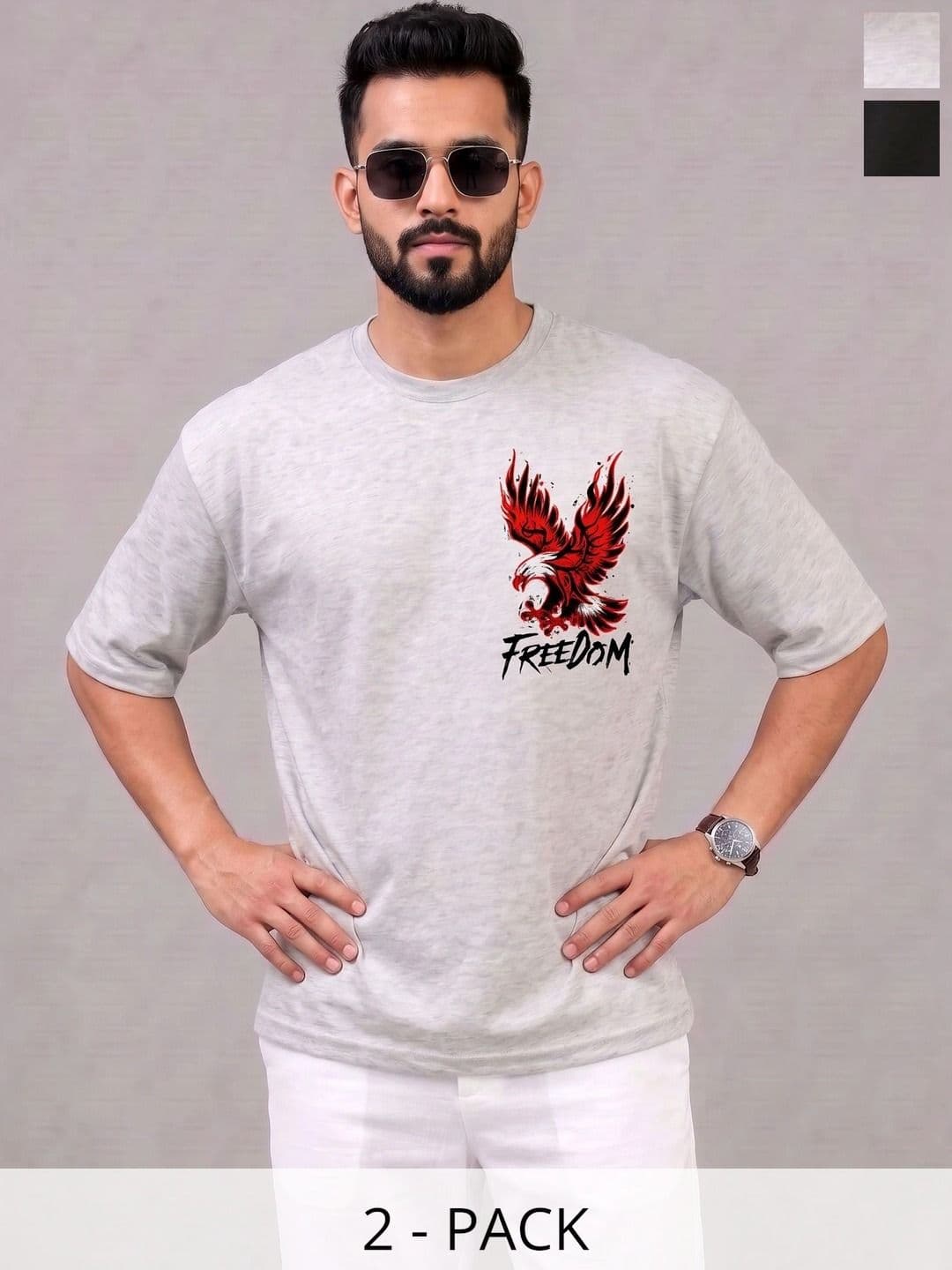 Kasendra Men 2 Printed T-shirt - view 1