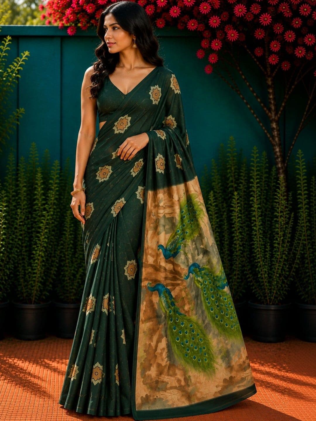 Moda Rapido Art Silk Designer Saree - view 1