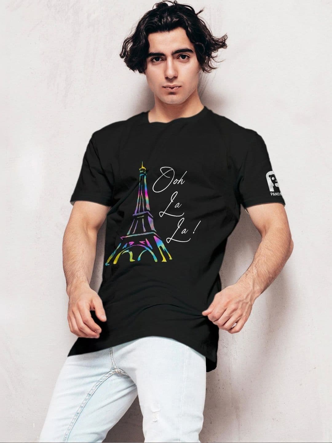 Panda Town Men Printed T-shirt - view 1