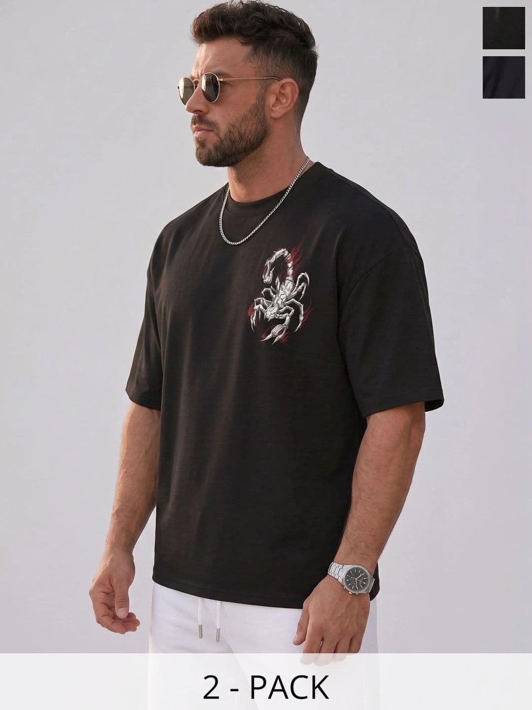 Kasendra Men Graphic Printed Relaxed T-shirt - view 1