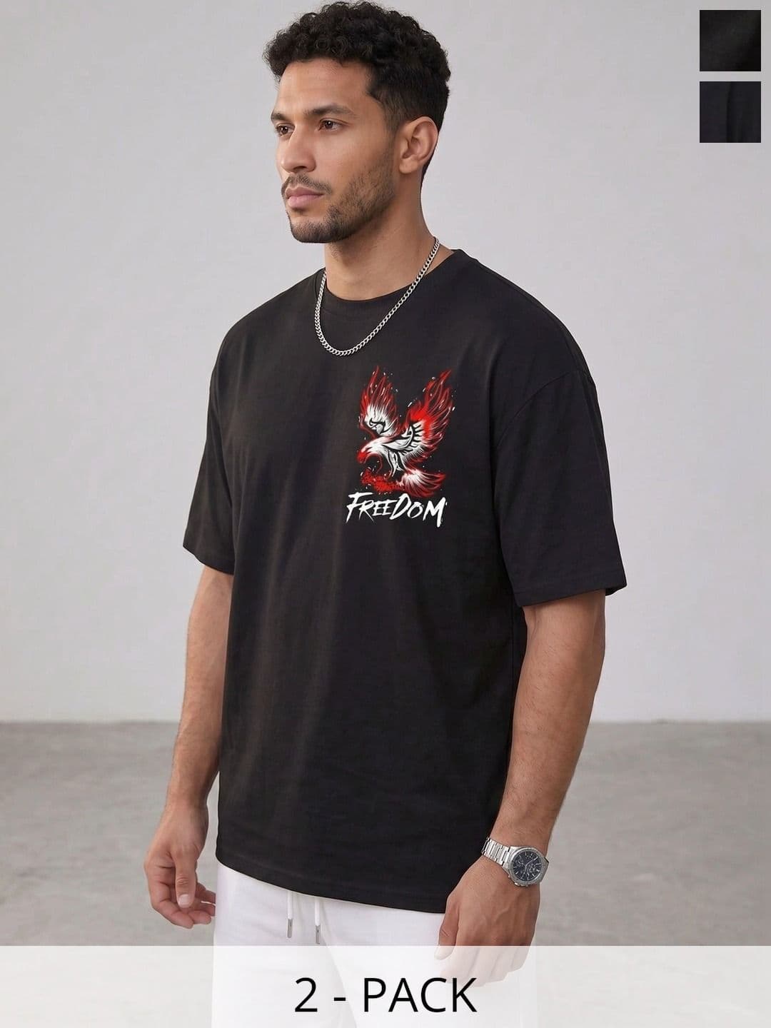 Kasendra Men 2 Printed T-shirt - view 1