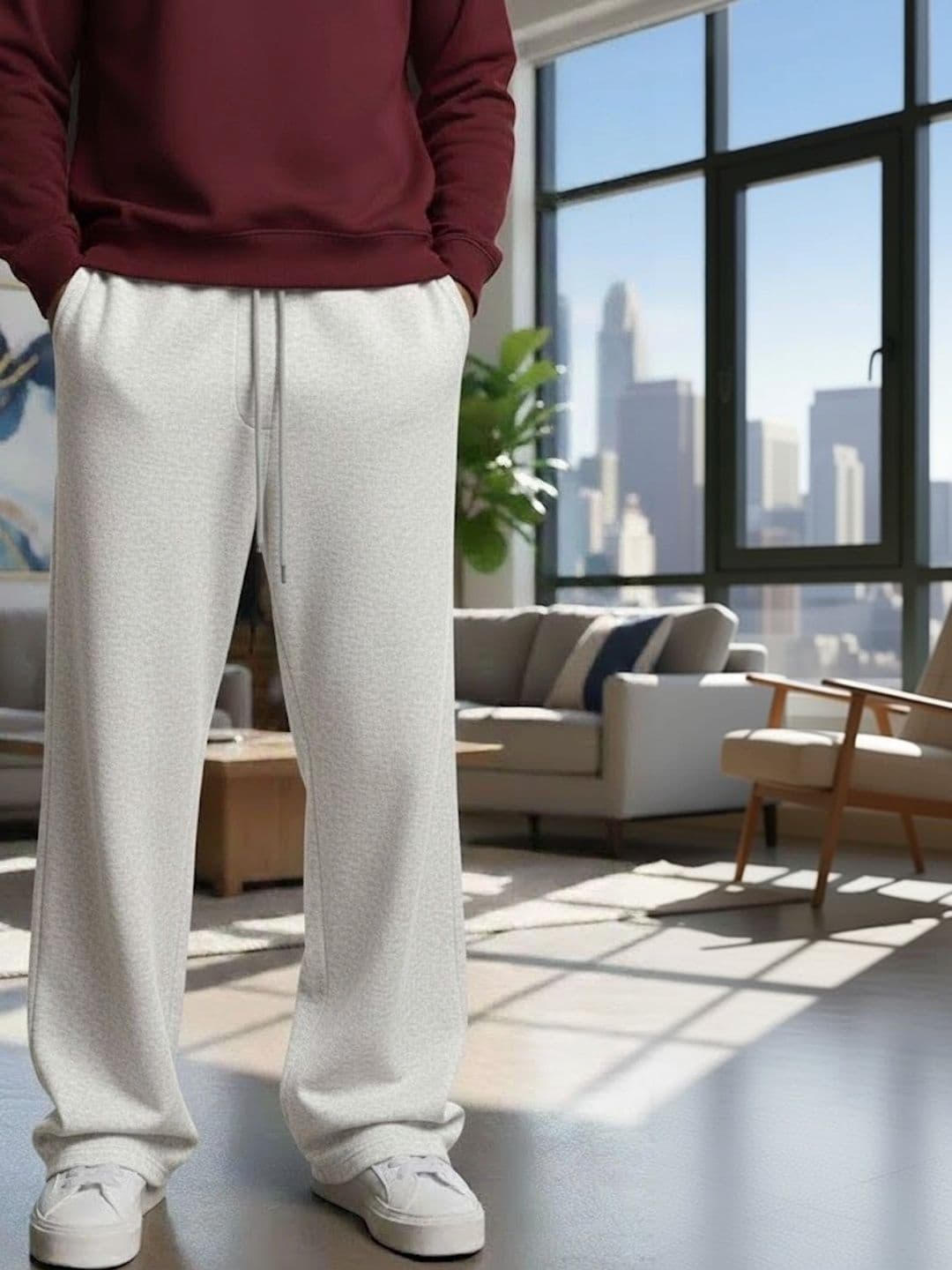 TRUFFLEGUM Men Regular Fit Training Track Pants - view 1