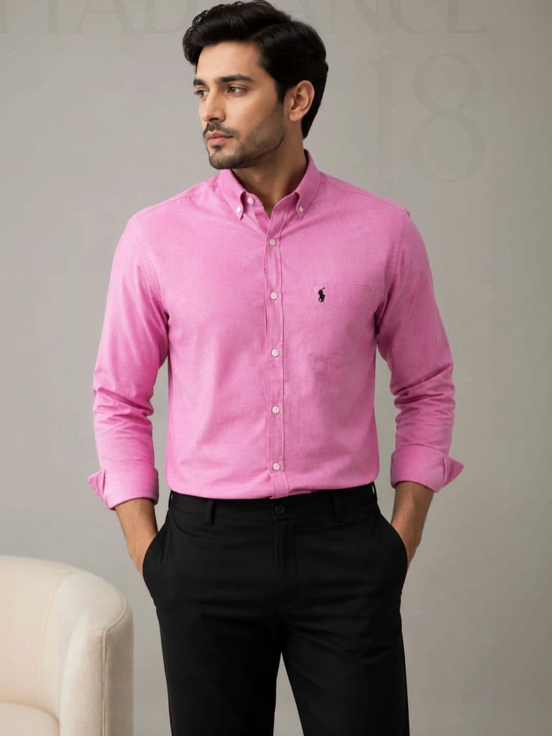 ADVANCE 18 Men Classic Casual Shirt - view 1