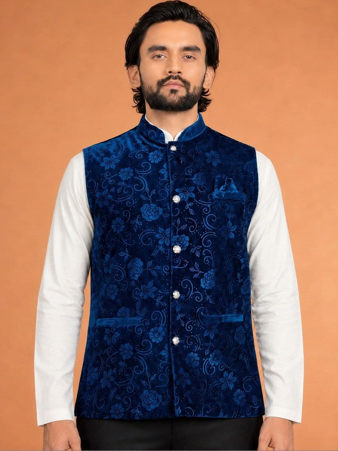 ELYXAROSE Men Open Front Jacket - view 1